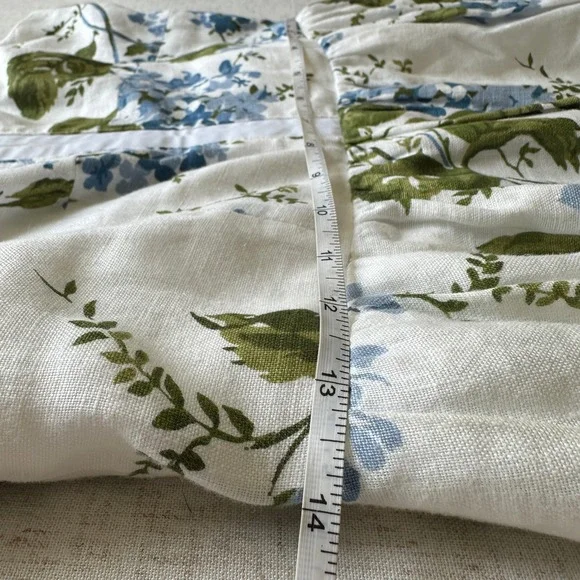 Reformation Tagliatelle Linen Midi Riviera Floral 8 - Picture 8 of 9